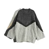 O-neck Over Size Pullover Sweaters Women Clothing Fashion Wholesale Computer Knitted Long Sleeve Knit Vintage Sweater Maker