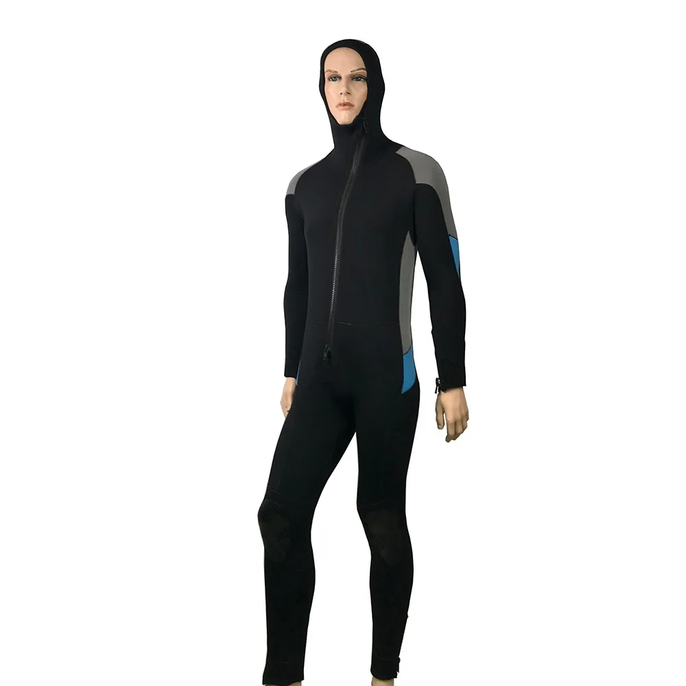 5mm High Quality Warm Men Wetsuit Neoprene Fabric Diving Suit Surfing ...