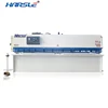 QC12K 4X2500 automatic sheet metal hydraulic shearing machine price with CE certificate