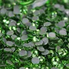 High quality light green hot fix flatback crystal stones useCrystal Glass Stone Hotfix Strass Rhinestone Beads for Latin Dance C
