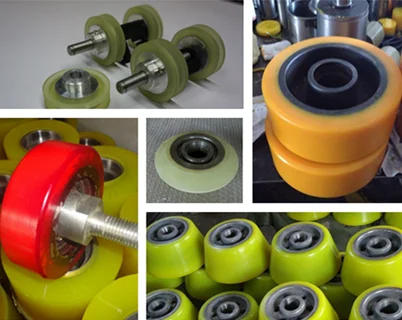 Polyurethane Pu Wheels Small Rubber Rollers - Buy Rubber Rollers,Small ...