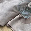 China direct textiles 100% polyester suede fabric,adhesive backed fabric velvet,synthetic leather suede bonded faux fur fabrics