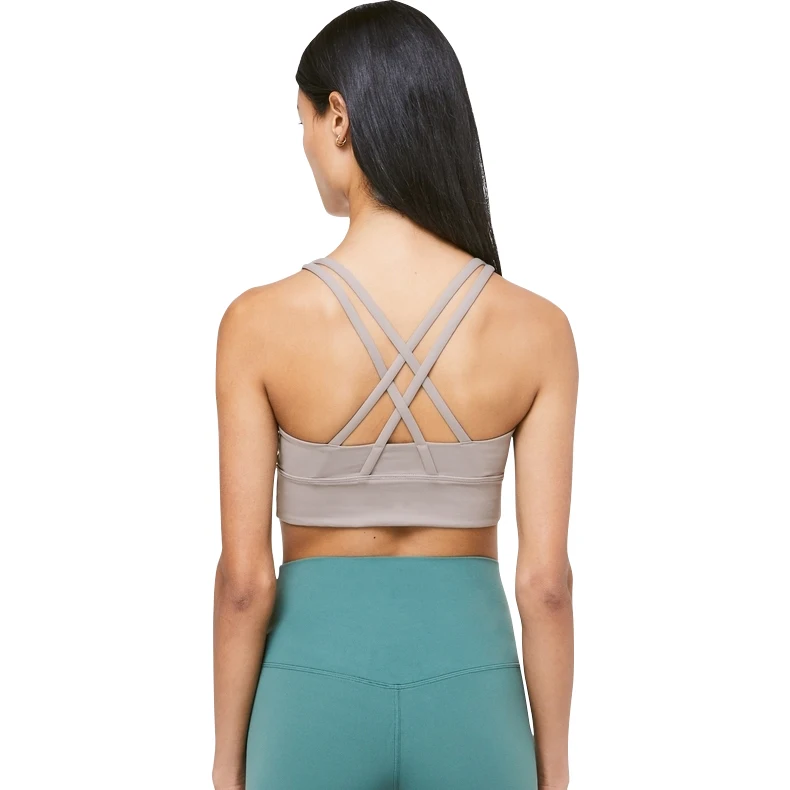 

Women Padded Stretch Designer Athletic Gym Fitness Yoga Sports Bra, N/a