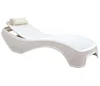 Plastic Wicker Rattan Outdoor Sun Chaise Lounge With Side Table Deck Chair Lounge Beach Chair