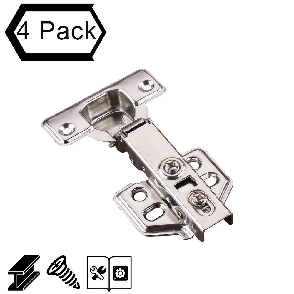 Buy Jqk Cabinet Hinges 90 Degree Soft Closing Full Overlay Door