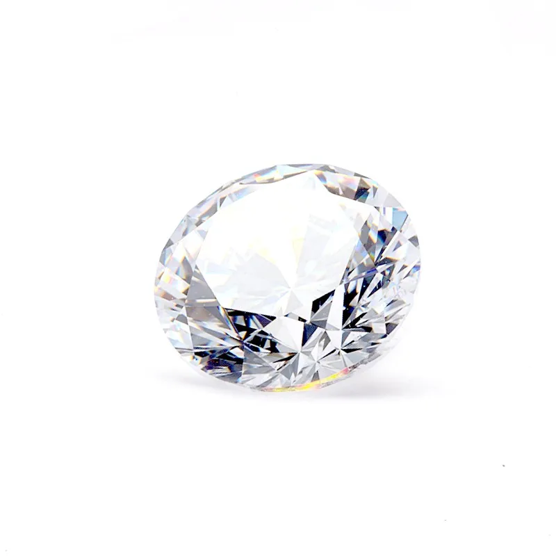 

Thriving Gems Hot Sale Wholesale gemstone Round White Stone 2mm Cubic Zircon