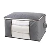 Portable Non Woven Under Bed Storage Bag With Handle and Zipper for Duvet quilt