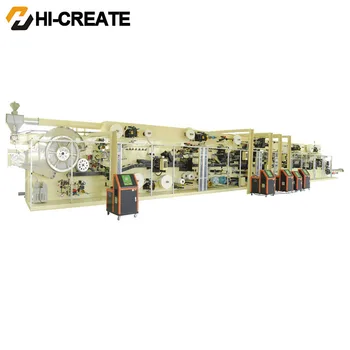 diaper baby machine production automatic equipment line hc ff speed frequency disposable underpad nursing larger china factory pet making sanitary