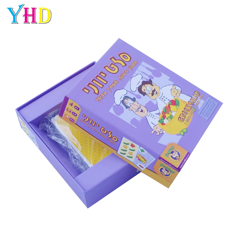 

2021 YHD board game factory produces the exquisite color box, the gift box Two Part Box, Cmyk