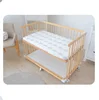 2019 Hot sale solid wood height adjustable baby crib