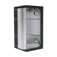 

Hortiking hydroponic mylar grow tent 90x90x180cm 100x100x180 150x150x200 600d for sales