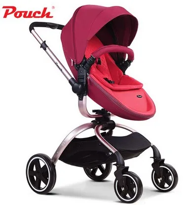 Travel System, High Landscape Baby Stroller/Pram, Folding Baby EGG Stroller