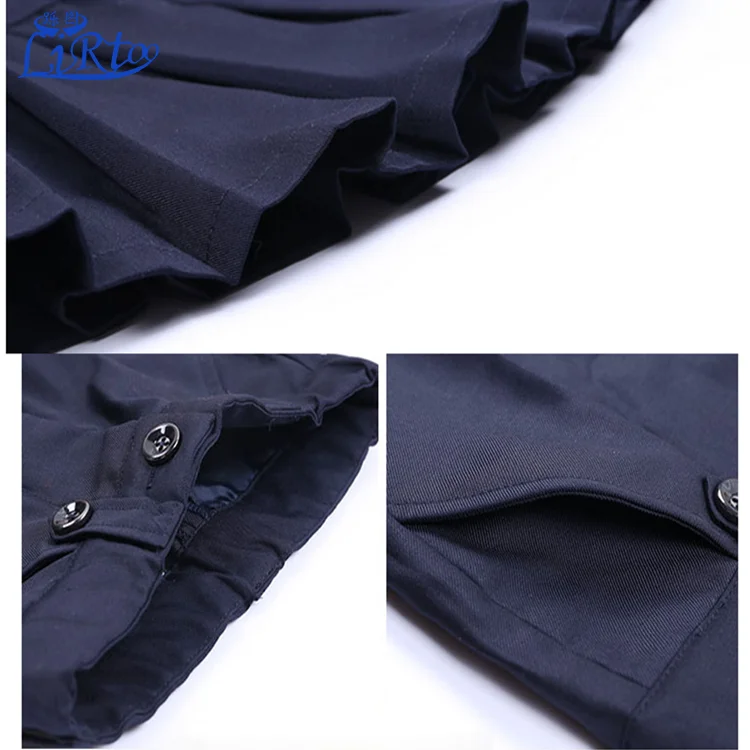 Custom Blue Pink Primary School Uniforms Comfortable School Suit With Best Materials For Boys