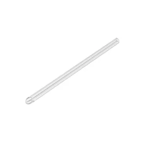 Image of multiple color available straight drinking straws glass / borosilicate glass straw