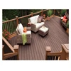 Highly non-slip The elderly are safe PVC co-extruded flooring landscaping wpc decking/wood plastic composite