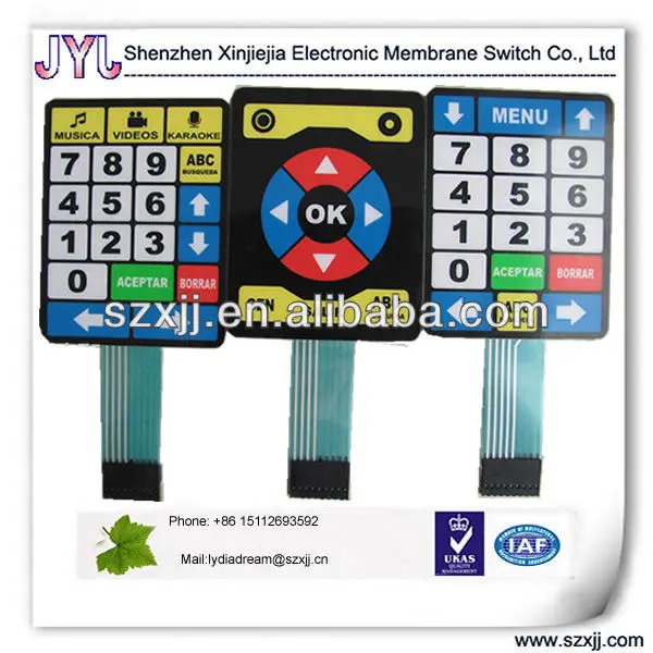 Keypads/keyboard membrane switch