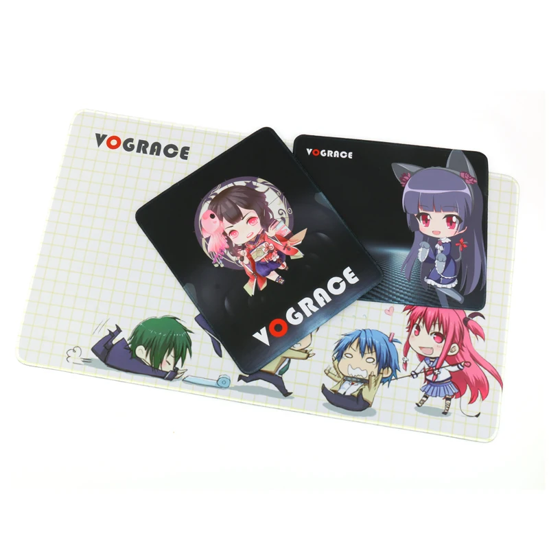 

NO MOQ VOGRACE cheap OEM custom 3d cartoon anime rubber mouse pad,hot sale waterproof gaming mouse pad for promotional gift, Customer designs