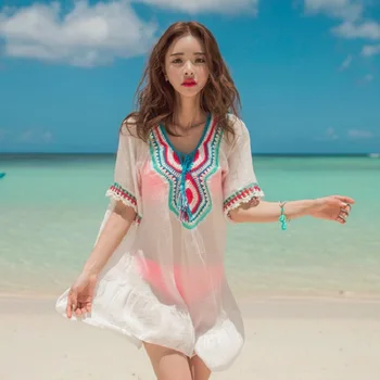 cotton shirt beach cover up