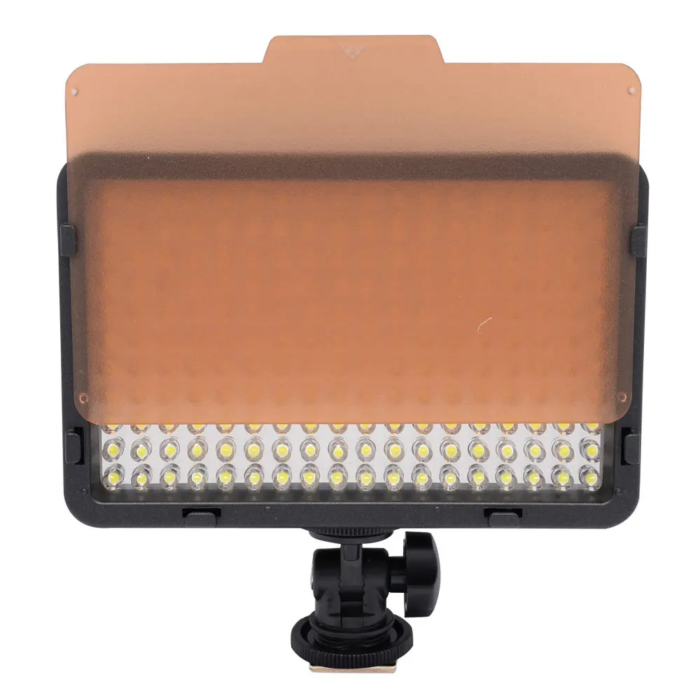 Mcoplus LED-130 DSLR LED Video Light On Camera Photo Studio Lighting 3200K/5500K led light panel for camera Camcorders