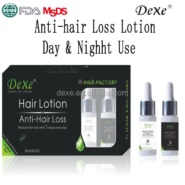 Gmp Certificate Halal Hair Care Dexe Anti Hair Loss Lotion Buy
