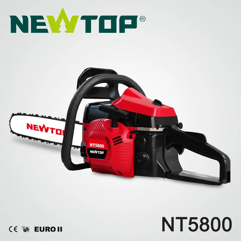 
Chinese cheap newtop 58cc gasoline chain saw for sale 