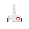 vertical blind H hook 4 way carrier with low profile Plastic accessoires For 25mm headrail