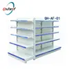 Perforated Back Panel Supermarket Gondola Shelf for tools & display rack