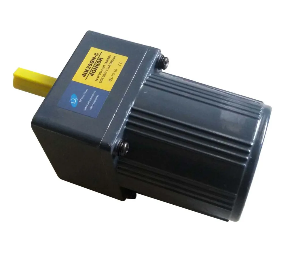 Best Choice Single Phase 25w 220v Ac Gear Motor 30 Rpm Buy 25w 220v