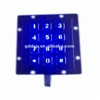 USB/PS2 interface 3x4 matrix 12 keys elevator metal backlight keypad