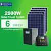 solar dc power supply ; solar power system green house 2KW; solar ac units with price
