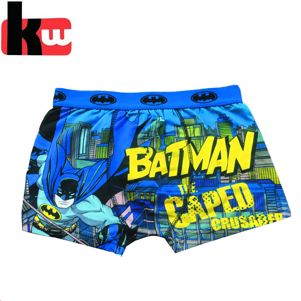 Kids Baby Boys 3D Cartoon Batman Underwear Cute Cotton Boxer Shorts Wholesale 
