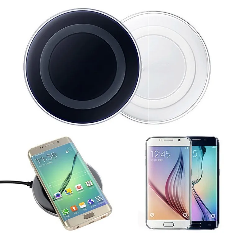 

Good quality best service cheap price fast qi wireless charger for iphone for samsung mobile phones charger wireless, Black white wireless charger