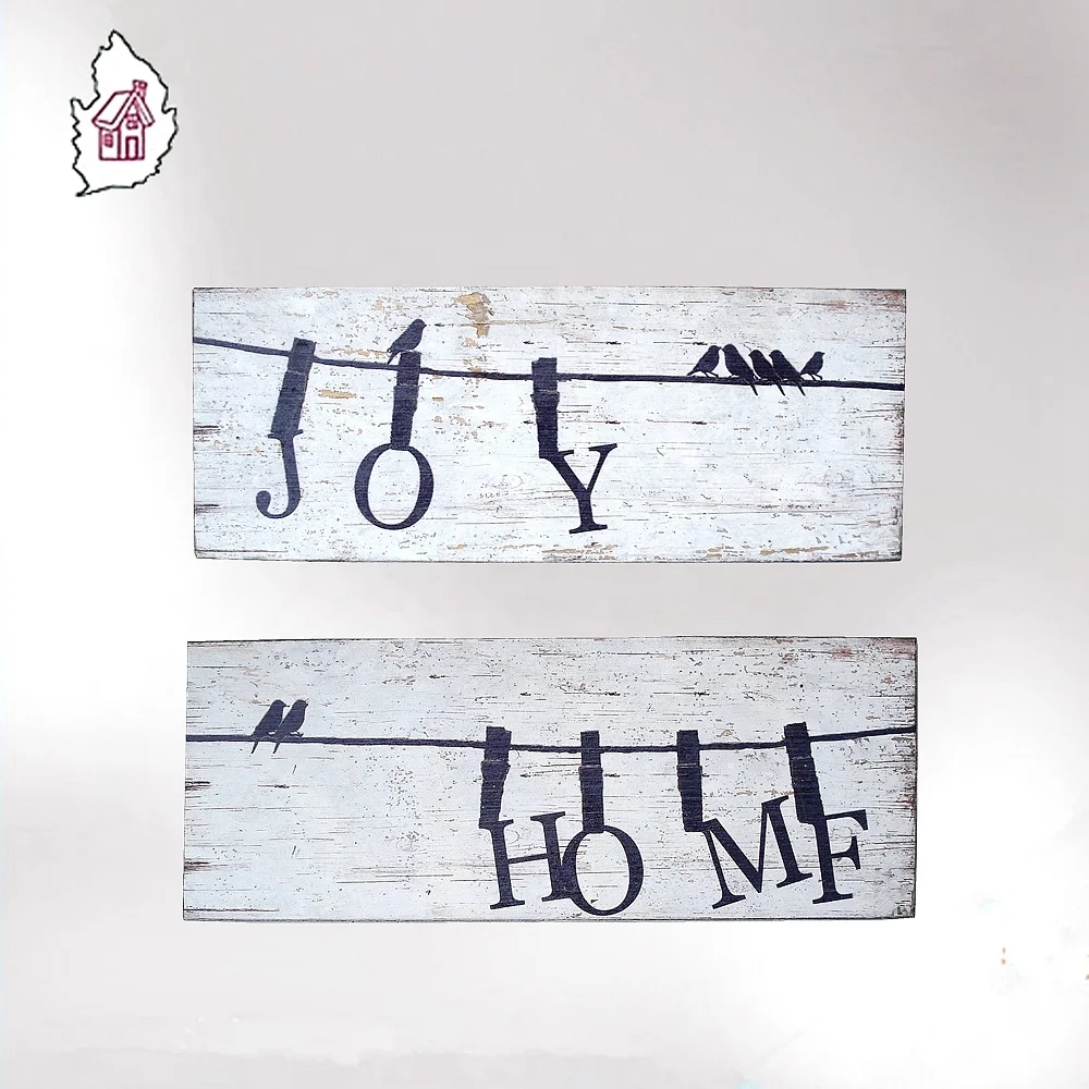 Wooden Letter Signs Funny Plaques Gift Items For Home Wall Decor