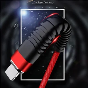 1m Braided USB Cable iPhone 5V 2A Charger