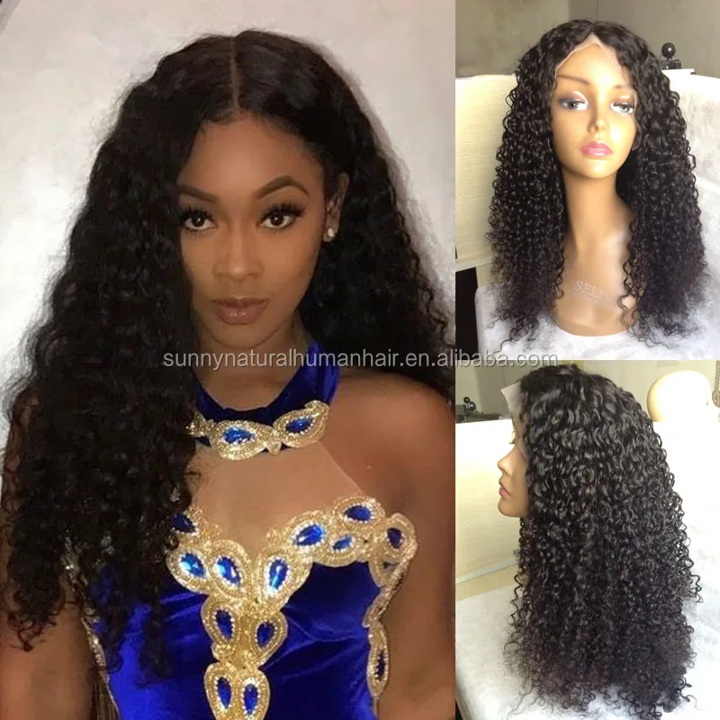 

Factory Supply 130 Density 7A 8A 9A 10A grade Virgin Human Hair Brazilian Curly Full Lace Wig Lace Front Wig with Baby Hair, N/a