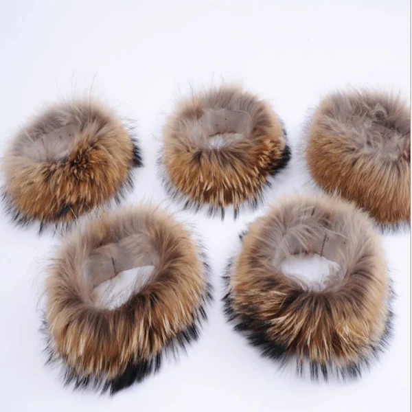 real fur cuffs