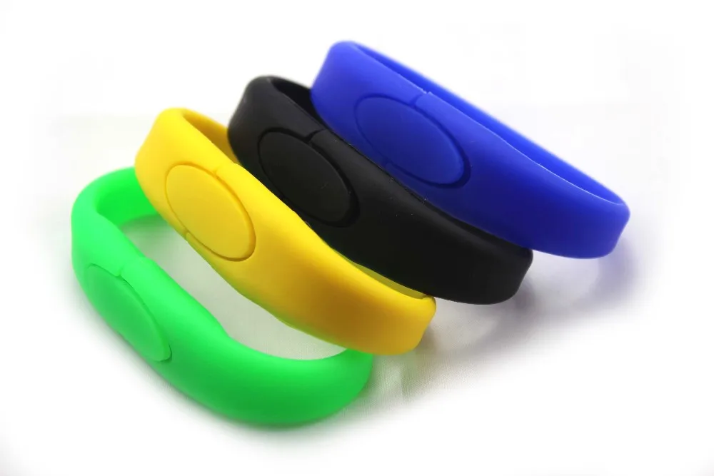 Wholesale cheapest Silicone Wristband Bracelet Usb Flash Drive 2.0 2gb 4gb 8gb Custom Logo bulk - ANKUX.COM