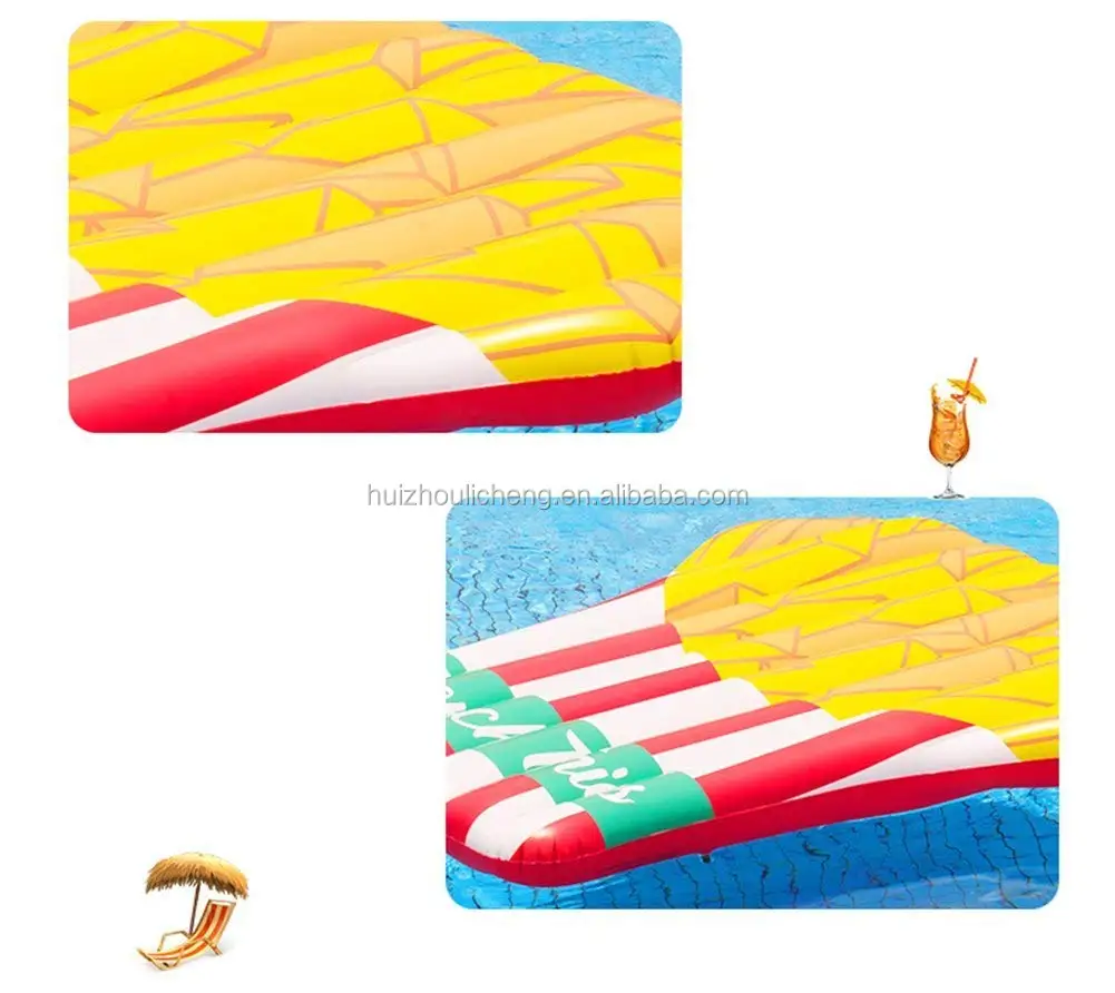 french fries pool float