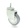 3 4 5 Inch Plastic Thread Guard High Strength Nylon Yoke Threaded Stem TPR Caster Wheel