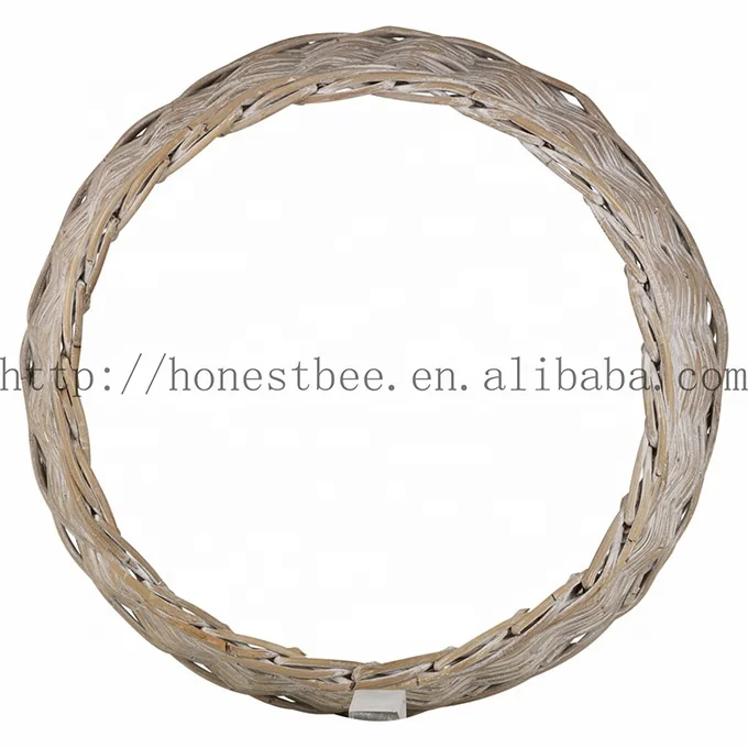 Classic Rustic Large Wicker Willow Christmas Tree Skirt Stand Xmas Rattan Natural Base Cover