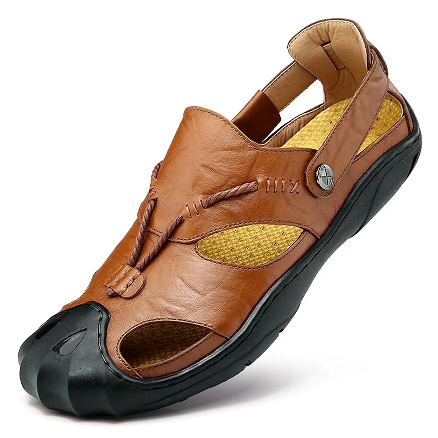 Cheap Mens Leather Sandals Closed Toe, find Mens Leather Sandals Closed ...