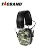 Low Profile Anti Noise Electronic Active Ear Hearing Protection Bluetooth Earmuff for Shooting Hunting