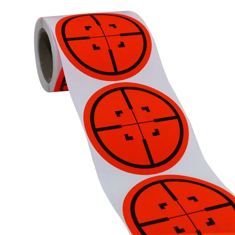 Hybsk 3 Inch Target Pasters Round Adhesive Shooting Targets Target