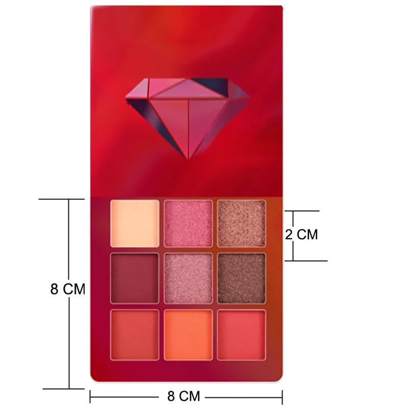 

Glitter Makeup Matte Eye shadow Palette Shimmer and Shine Diamond Powder Pigment dropshipping cosmetics