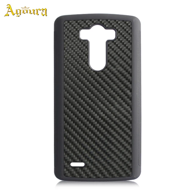 

2019 Durable Cell Phone 3K Carbon Fiber Back Cover Case For LG G3
