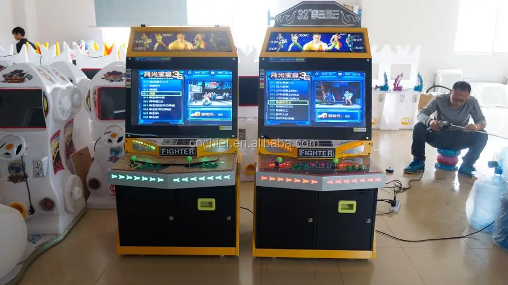 indoor 32" 22" arcade cabinet fighting tekken hd