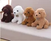 18CM Cute Simulation Puppy Kids Dolls Curly Plush Teddy Dog Stuffed Pet Soft Anime Toys For Children Decor Collection Brinquedos