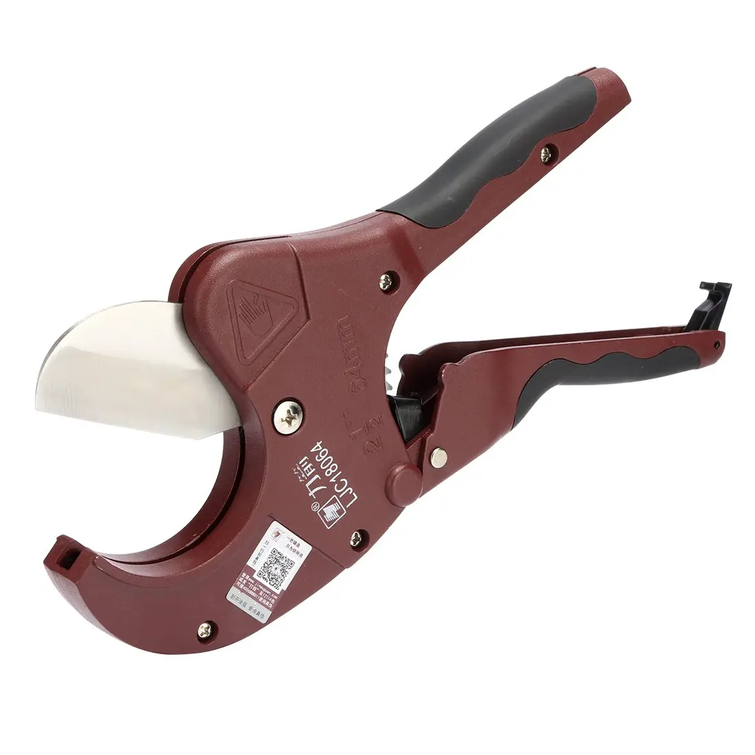 1.5//8-Inch Graintex PC1799 Ratcheting PVC Pipe Cutter