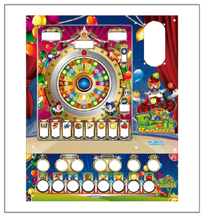 定制my-fr 水果轮盘街机游戏水果赌博老虎机游戏机