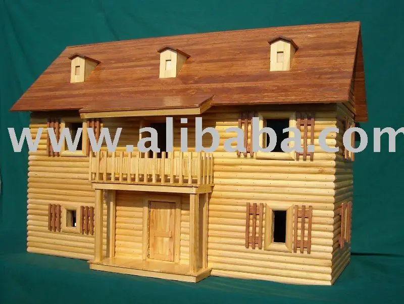doll house made of wood